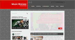 Desktop Screenshot of musicbizness.com