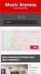 Mobile Screenshot of musicbizness.com